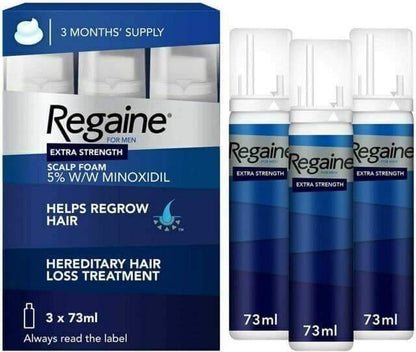 Regaine for Men Extra Strength Foam 5% - Rightangled