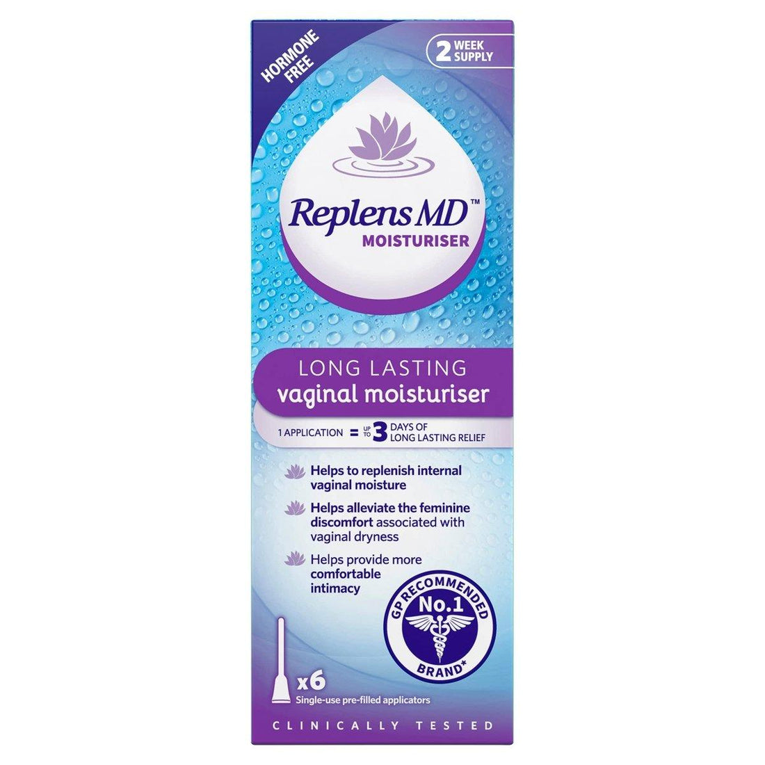 Replens MD Moisturiser - Rightangled